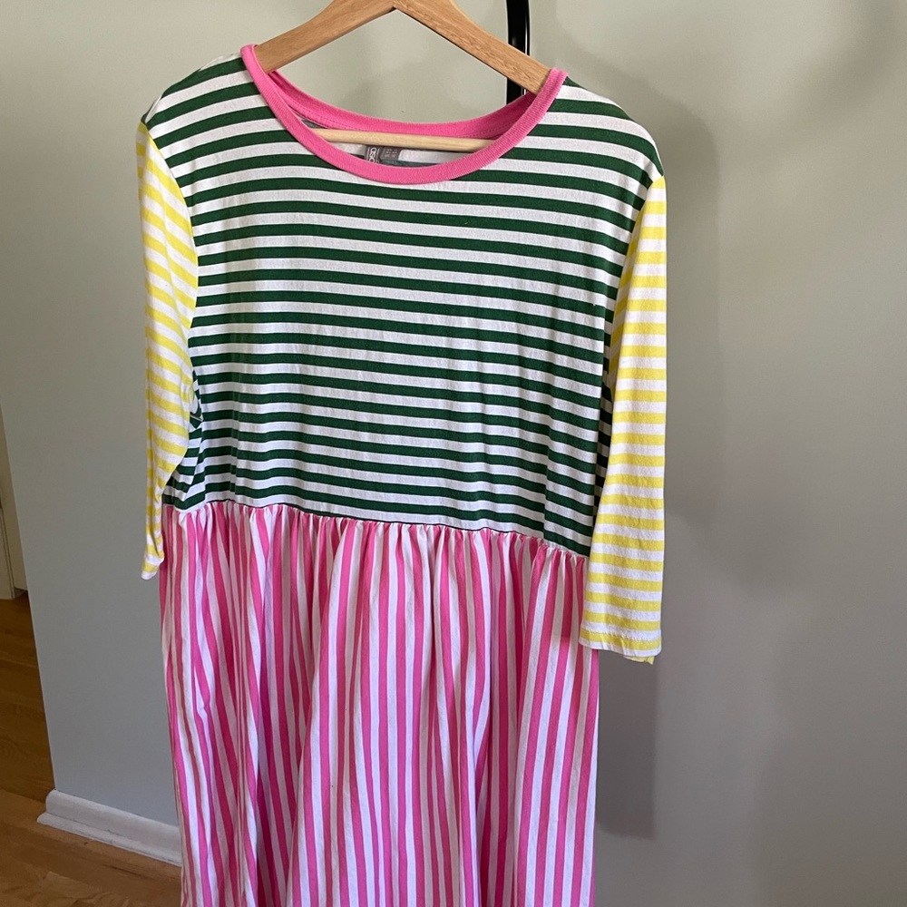 Striped colorful ASOS dress